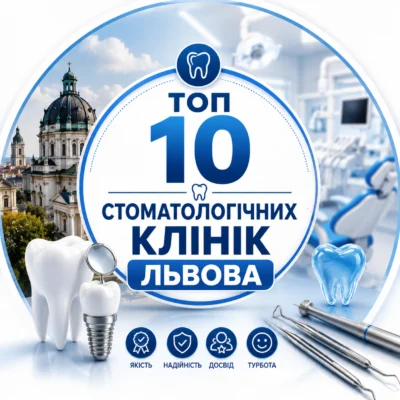 ТОП 10 стоматологічних клінік Львова: рейтинг, відгуки та як обрати